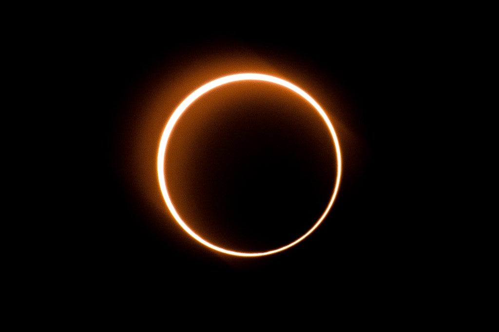 Eclipse 'anillo de fuego'