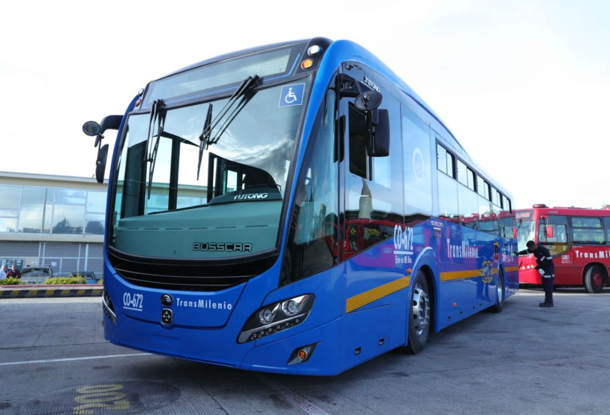 El nuevo bus eléctrico del Sitp