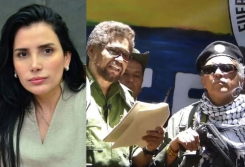 Aida Merlano, Iván Márquez y Jesús Santrich, los fugitivos de 2019.