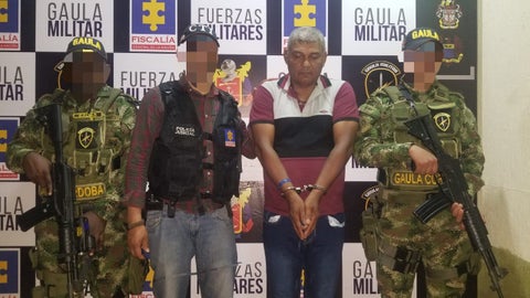 La captura se llevó a cabo en Valencia.