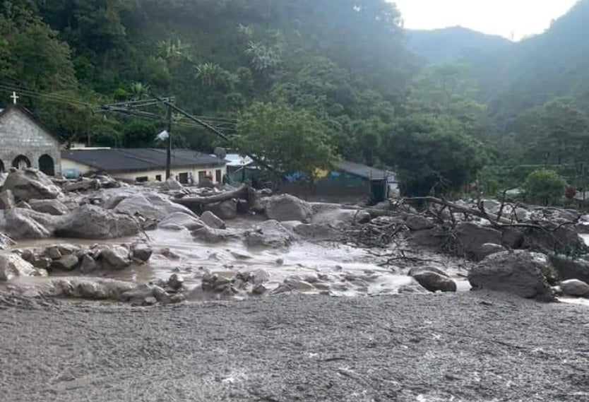 Avalancha en Chaparal, Tolima