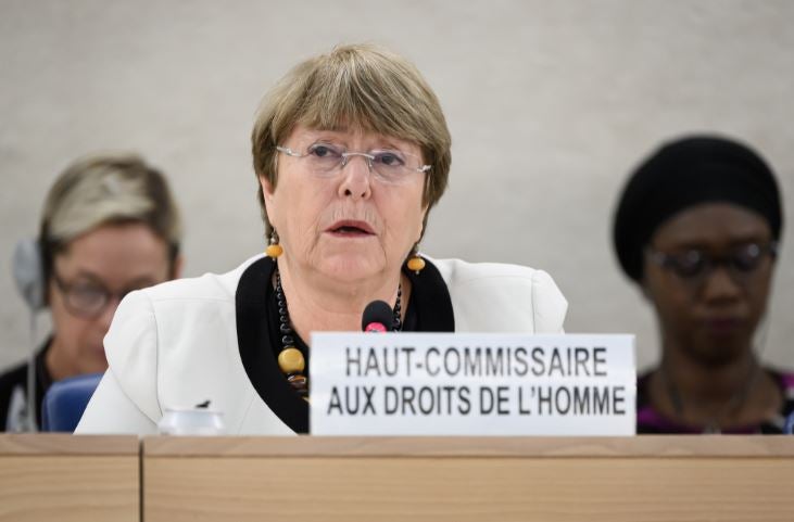 Michelle Bachelet presenta informe sobre Venezuela en Consejo DDHH ONU