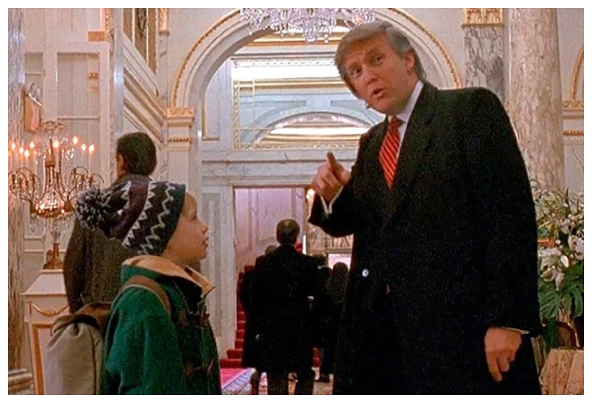 Trump en Mi pobre angelito 2