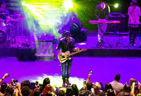 Mario Duarte, vocalista de 'La Derecha'