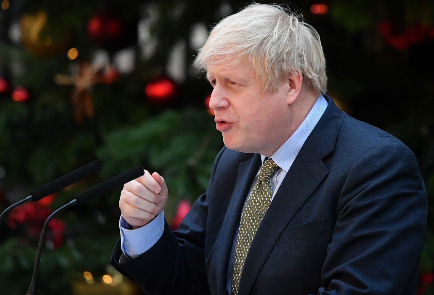 Boris Johnson, primer ministro británico