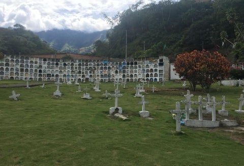 El cementerio de Dabeiba.