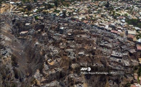 Incendio en Valparaíso, Chile