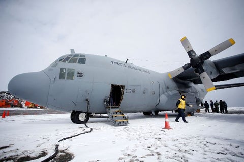 Avión Hércules chileno desparecido
