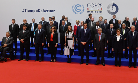 Inicio de la COP25 en Madrid