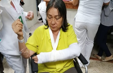 Docente Agredida Barranquilla