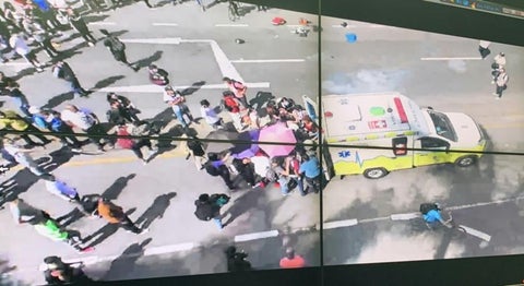 El joven resultó herido en inmediaciones de la Universidad de Antioquia.