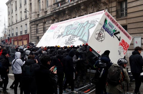 Huelga general en Francia