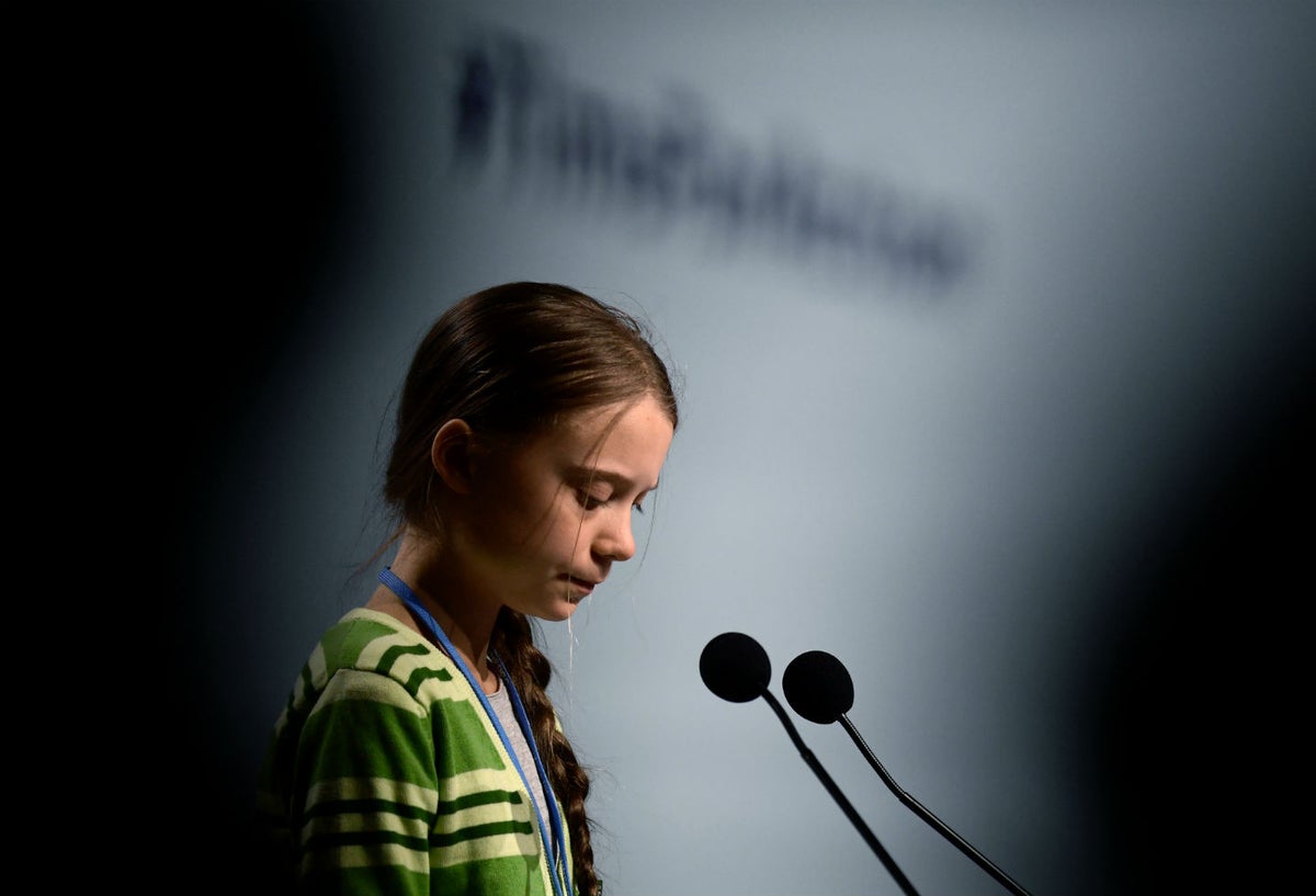 Greta Thunberg en la COP25
