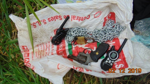 Arma de fuego con la que se cometió el crimen.