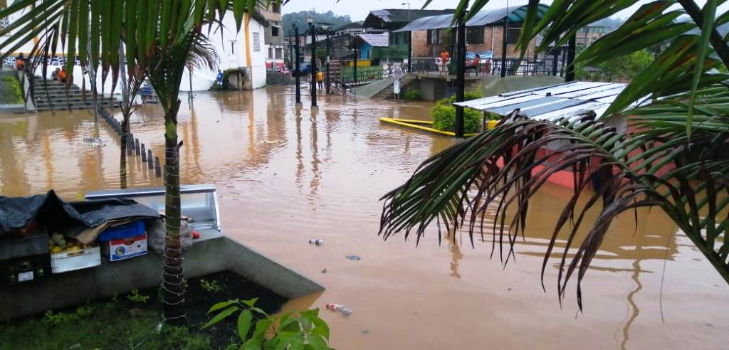 Los niveles del río fueron muy latos