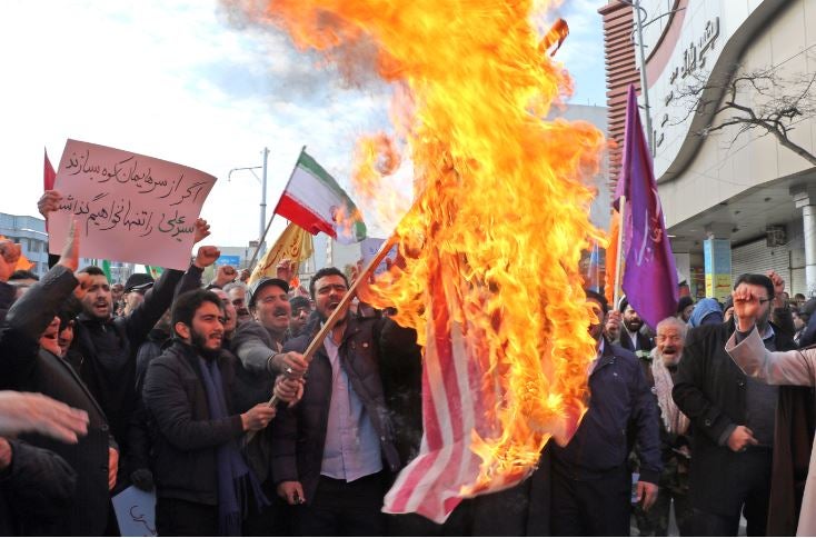 Protestas en Irán