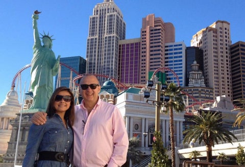 Jota Mario Valencia y su esposa Neth Fuentes