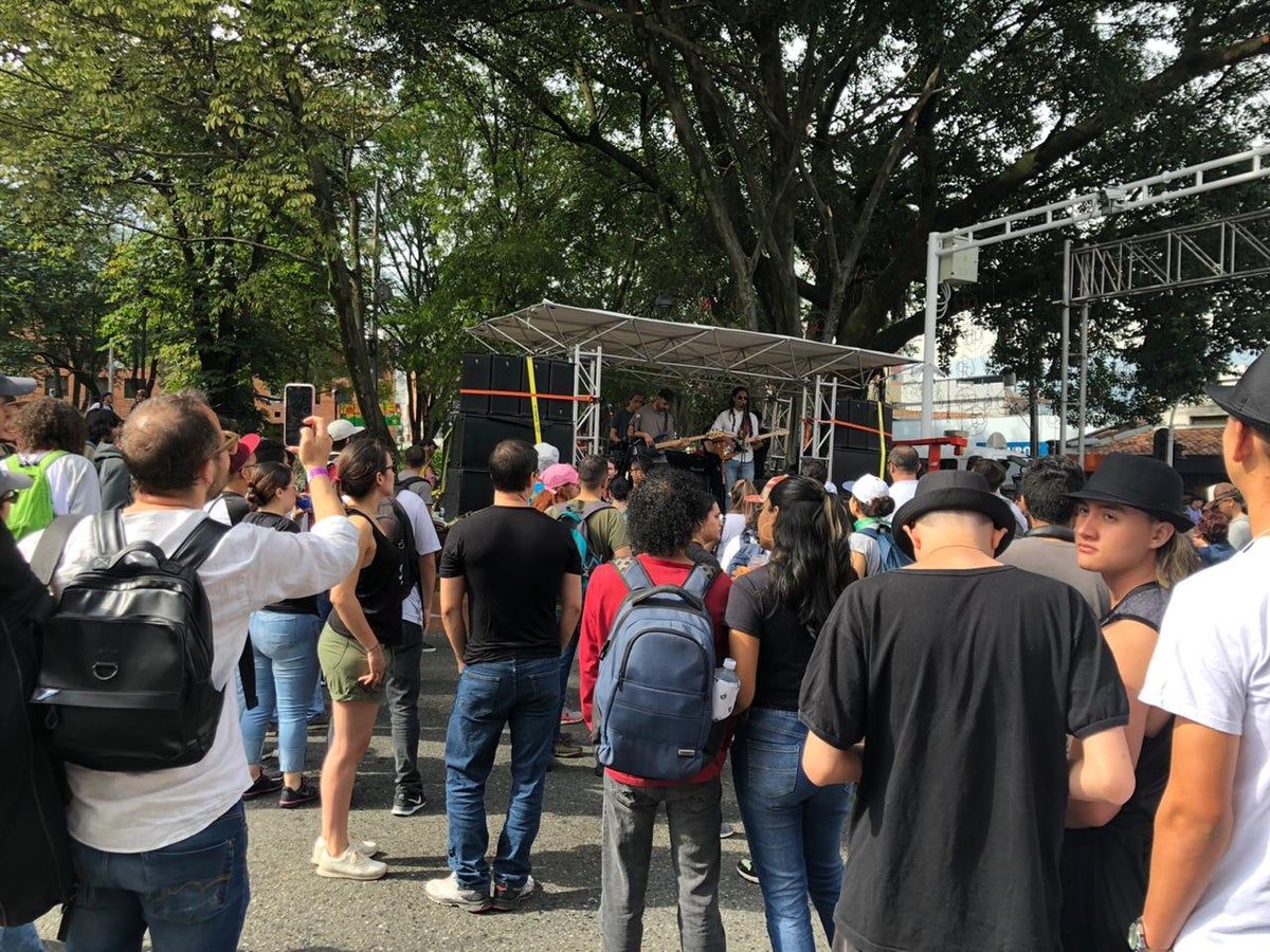 Jornada de marchas en Medellín