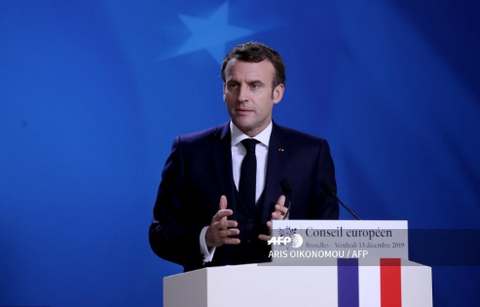 Emmanuel Macron, presidente de Francia