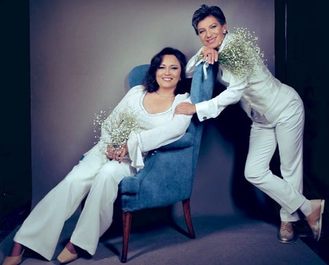 Matrimonio de Claudia López y Angélica Lozano