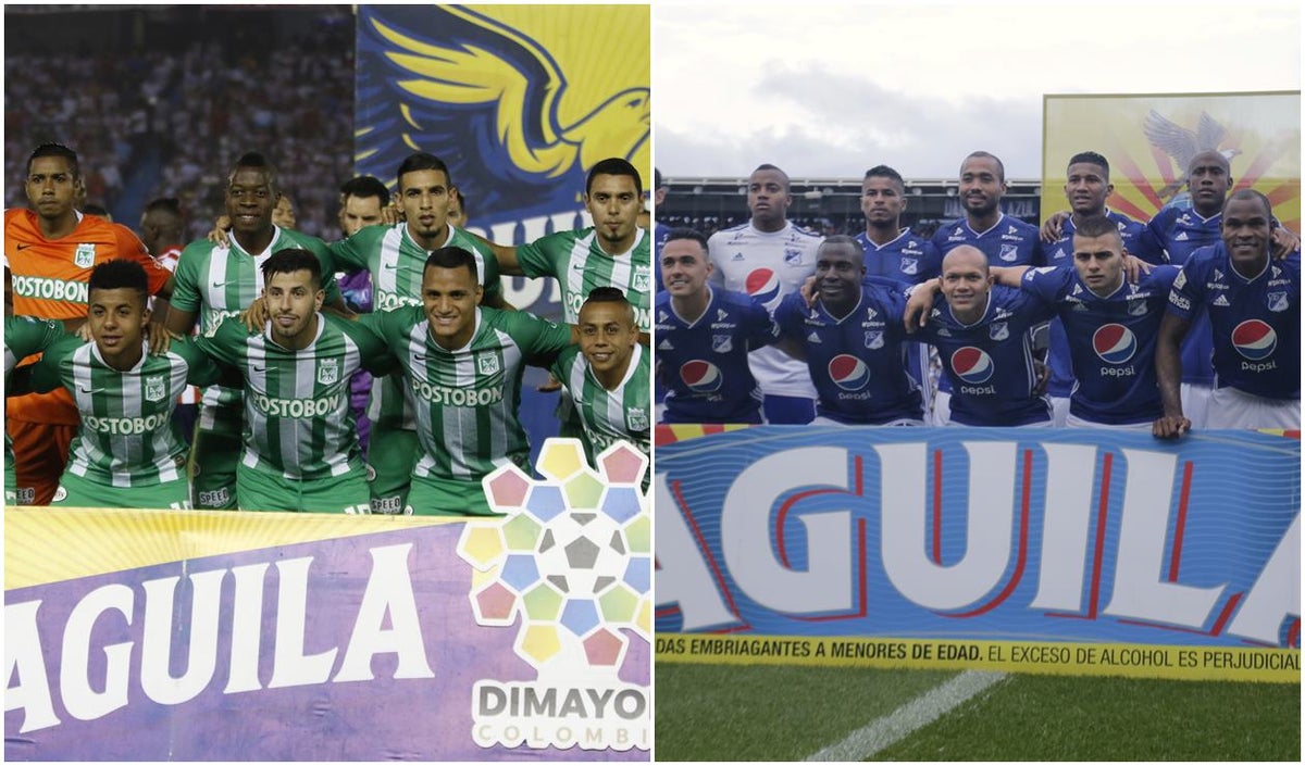Atlético Nacional y Millonarios