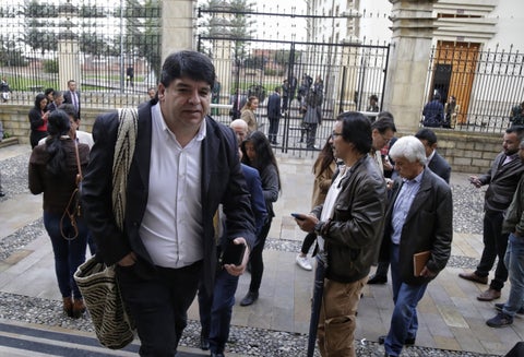 Nelson Alarcón, Presidente de Fecode.