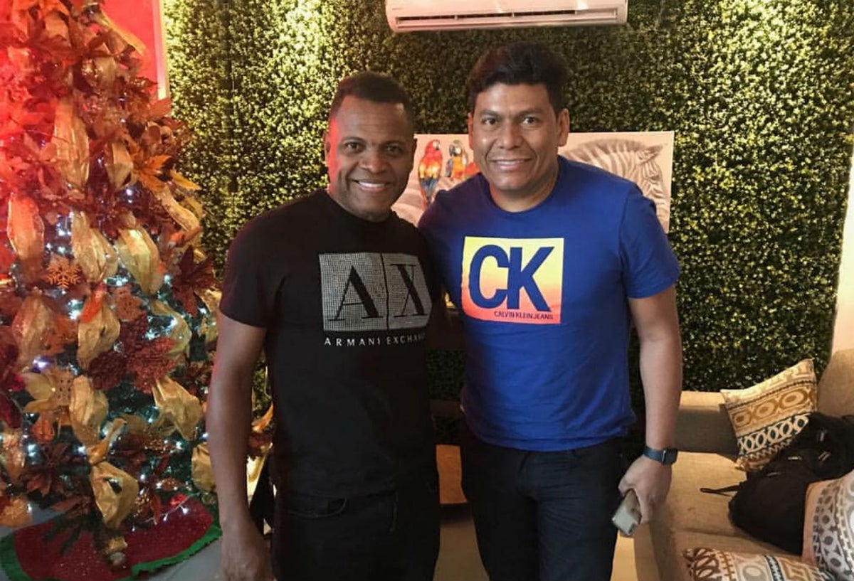 Omar Geles y Alex Manga