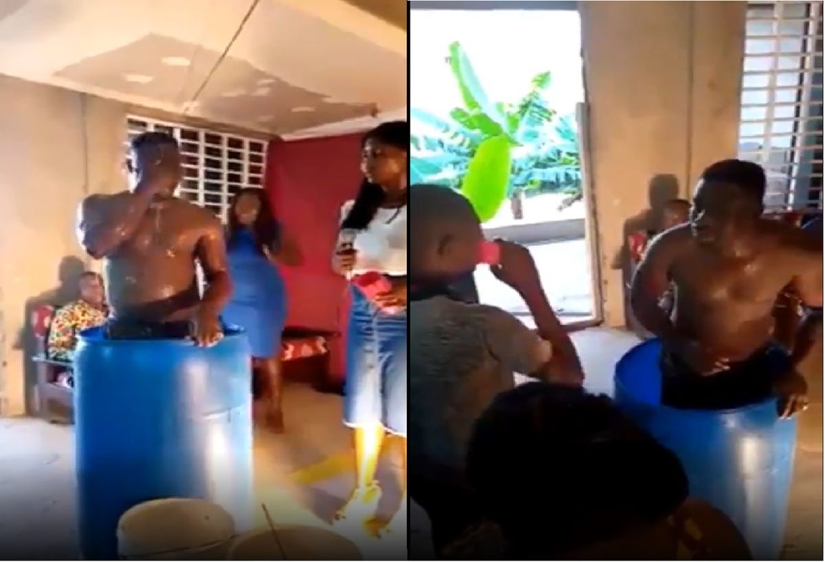 Pastor hizo tomar a sus creyentes el agua donde se baño