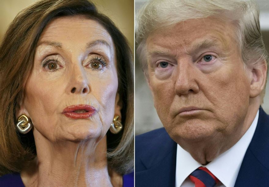 Nancy Pelosi y Donald Trump