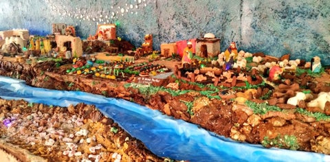 El pesebre puede ser visitado en Floridablanca.