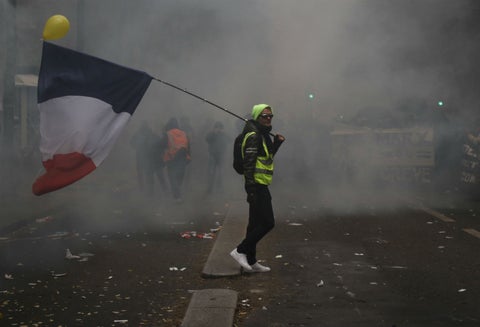 Protestas en Francia por reforma pensional