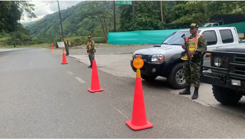 El ELN pretendía colapsar la movilidad en la vía que comunica a Medellín con la Costa Caribe atacando en siete diferentes puntos de la troncal