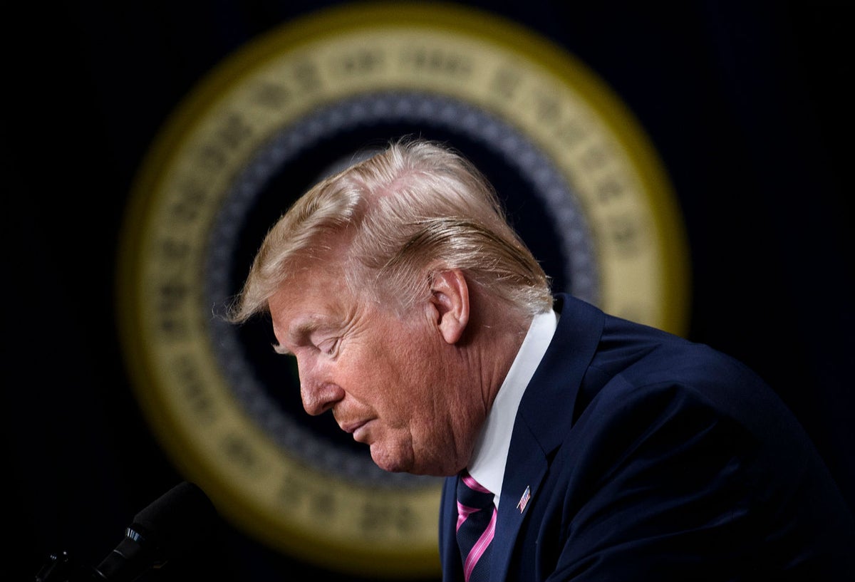 Donald Trump previo a juicio político