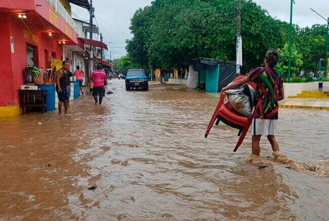 Inundaciones en Unguía Chocó