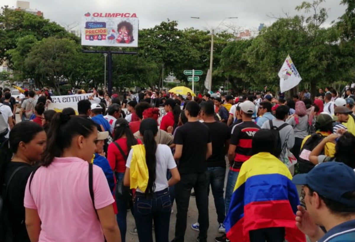 Estudiantes en Colombia