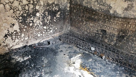 Incendio en un apartamento en Medellín.