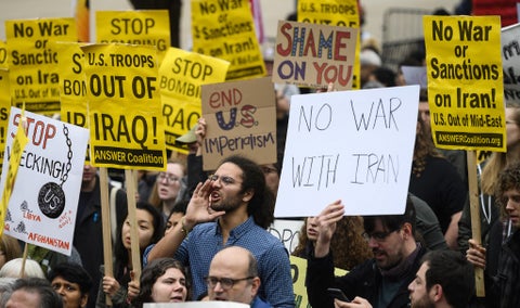 Manifestaciones contra Trump