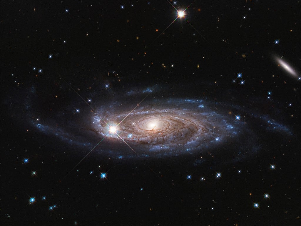 Una galaxia en el espacio