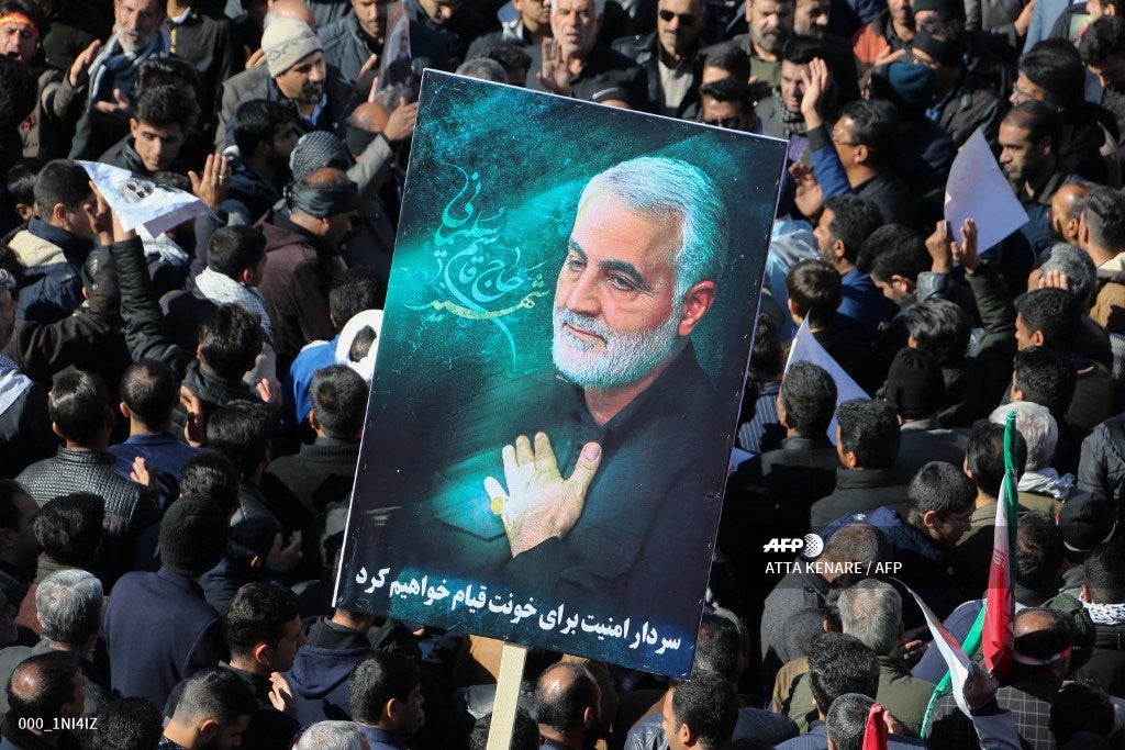 Funeral de general Qasem Soleimani