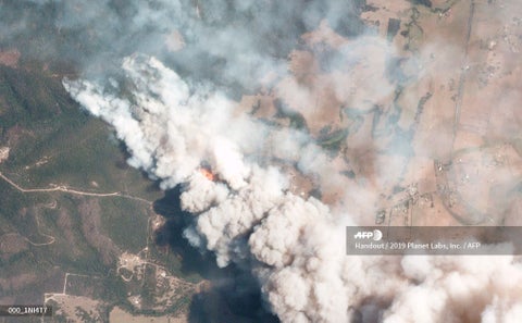 Incendio en Australia