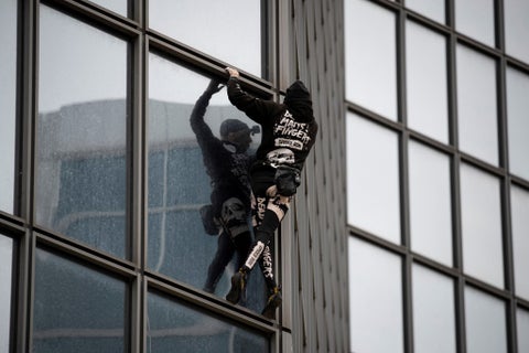 "Spiderman" francés Alain Robert