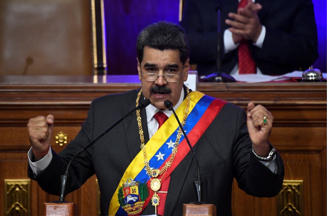 Presidente de Venezuela, Nicolás Maduro.