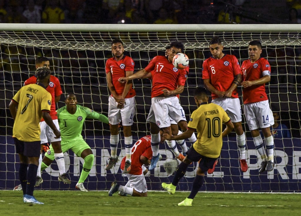 Chile vs Ecuador Preolímpico Sub 23