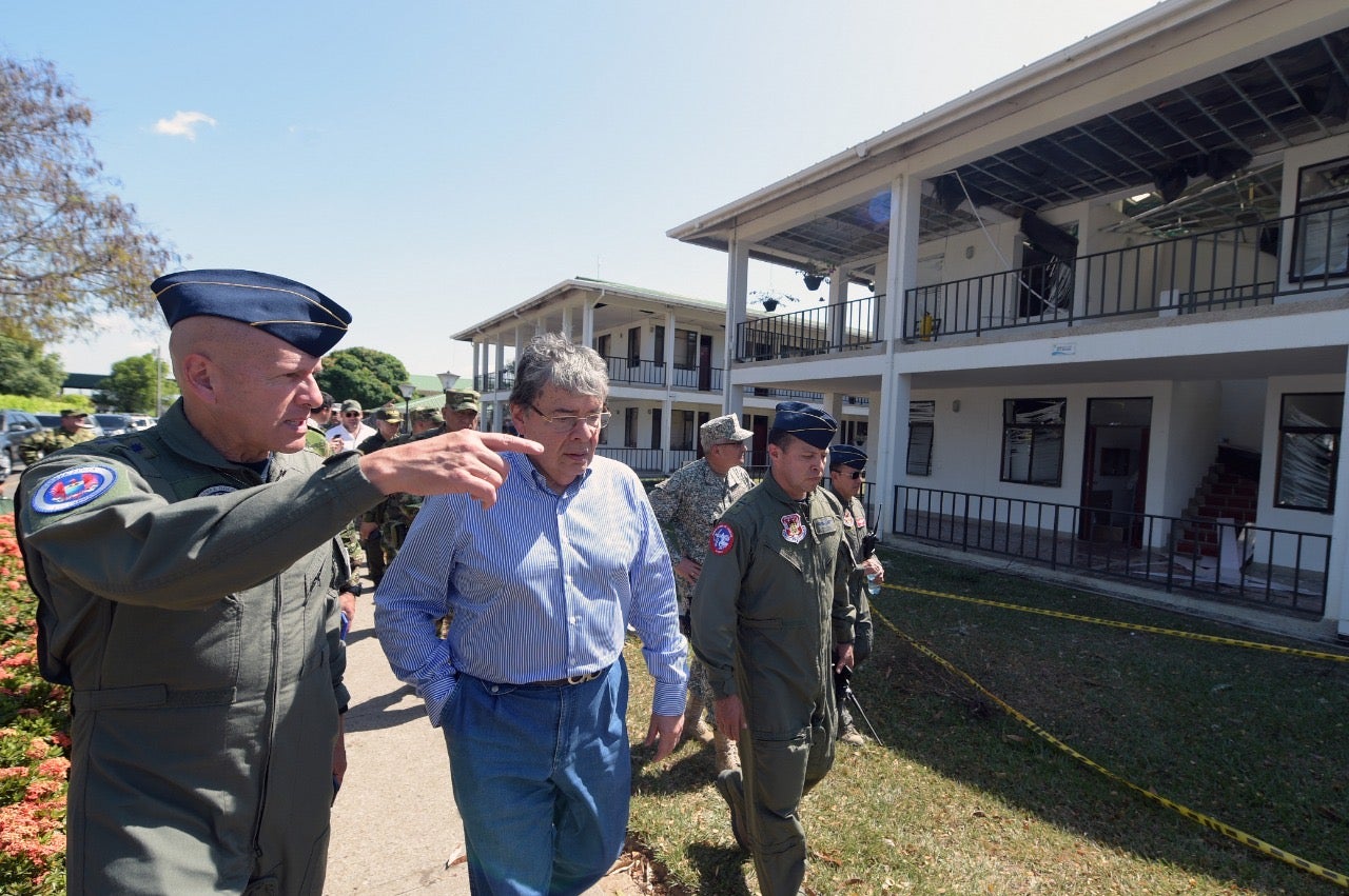 Ministro de Defensa en Casanare
