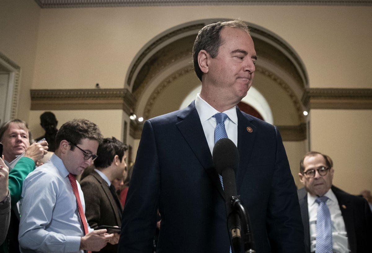 Adam Schiff, el congresista demócrata a cargo de la acusación en el juicio político