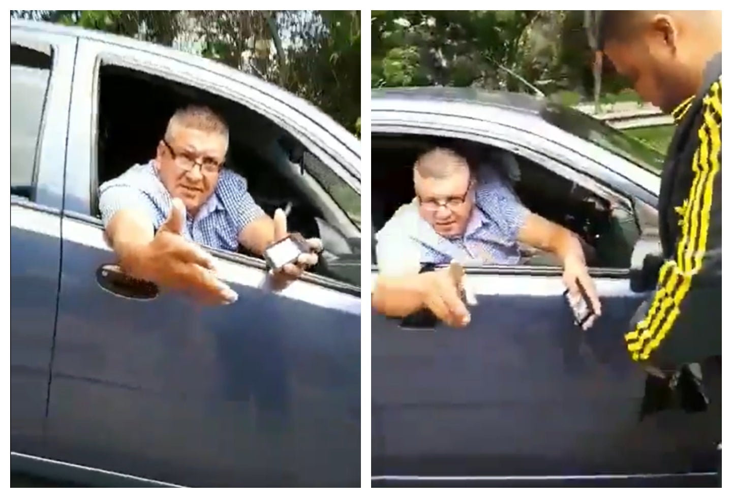 Policías falsos
