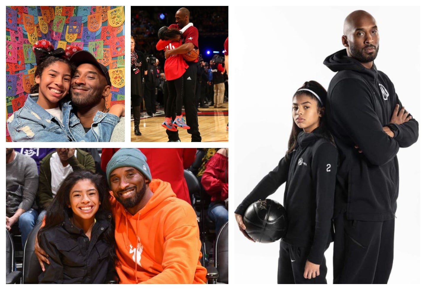 Kobe Bryant y Gigi