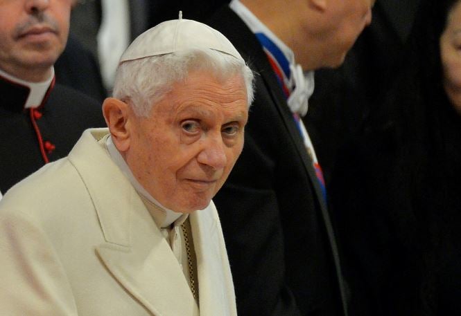 Papa emérito Benedicto XVI