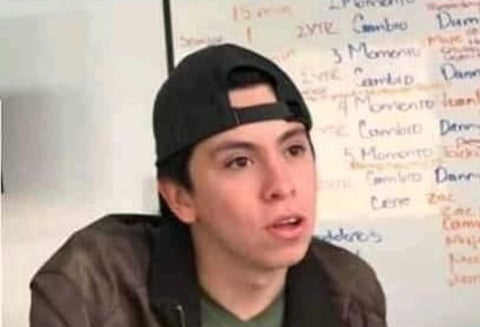 El humorista Camilo Sánchez, quien padece síndrome de tourette.