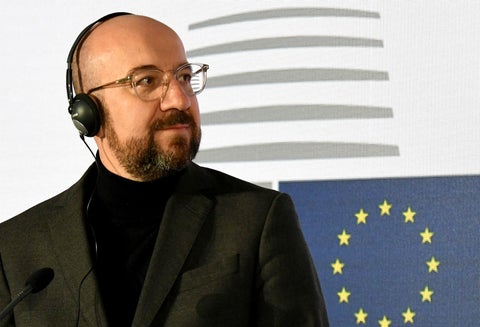 Charles Michel, presidente del Consejo Europeo